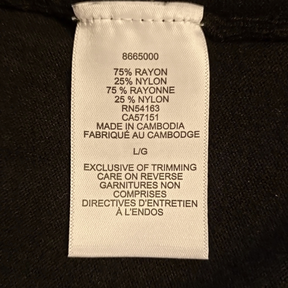 Karl Lagerfeld soft knit Sweater L EUC - Picture 7 of 9